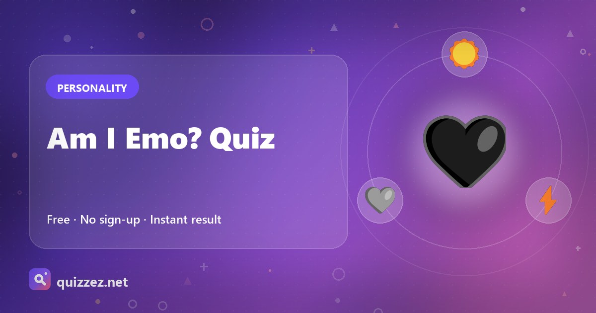 Am I Emo? Quiz