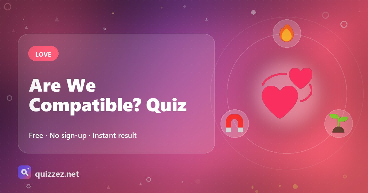 Are We Compatible? Quiz