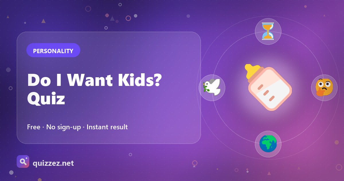 Do I Want Kids? Quiz