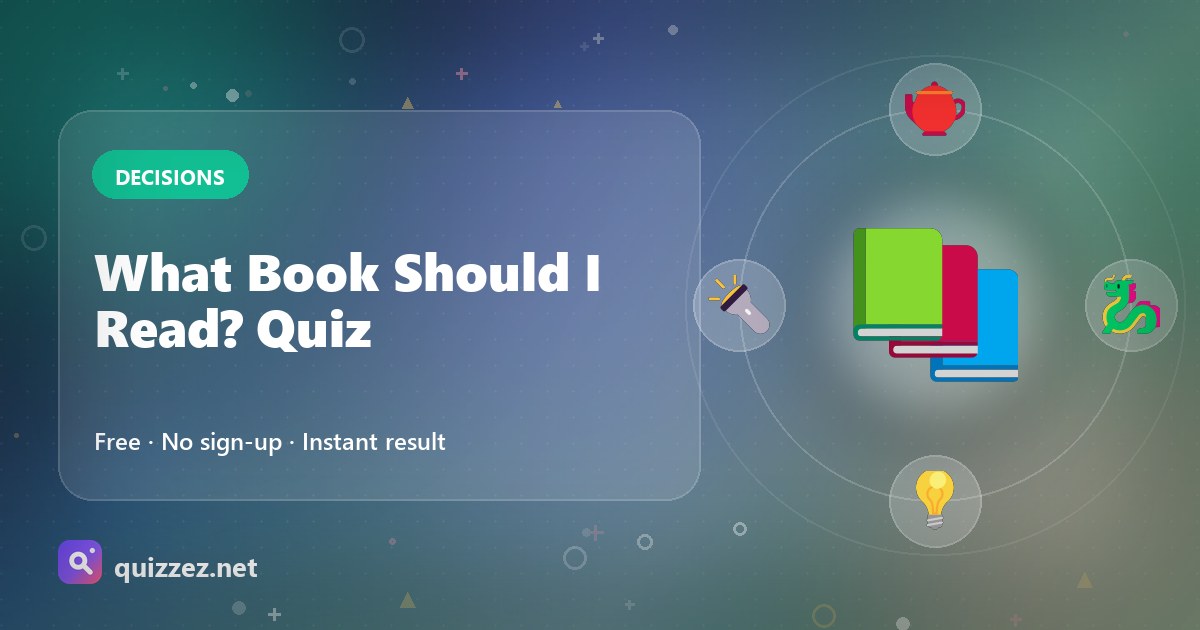What Book Should I Read? Quiz