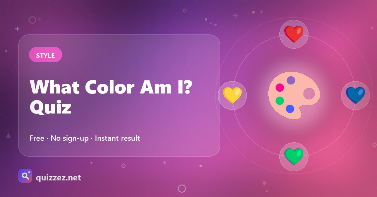 What Color Am I? Quiz