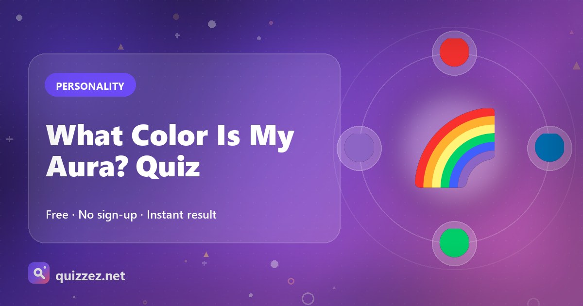 What Color Is My Aura? Quiz
