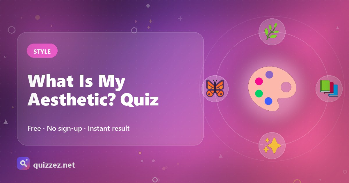 What Is My Aesthetic? Quiz