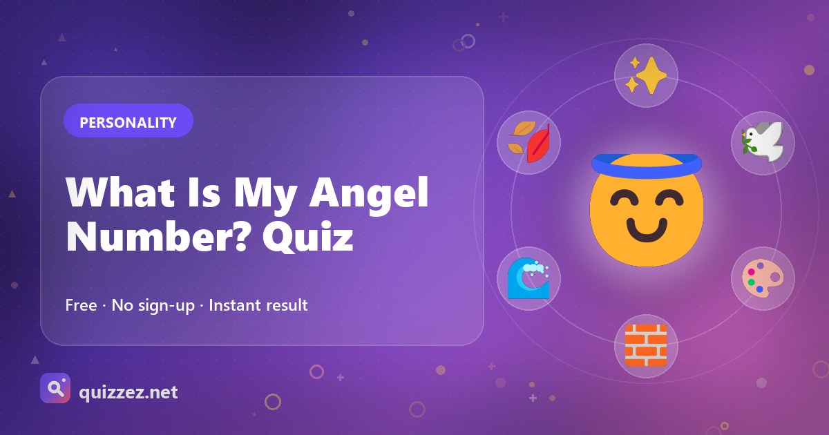 What Is My Angel Number? Quiz