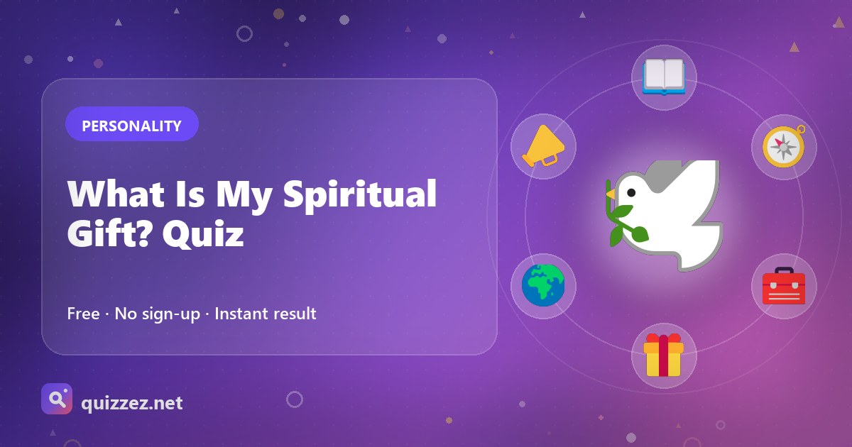 What Is My Spiritual Gift? Quiz