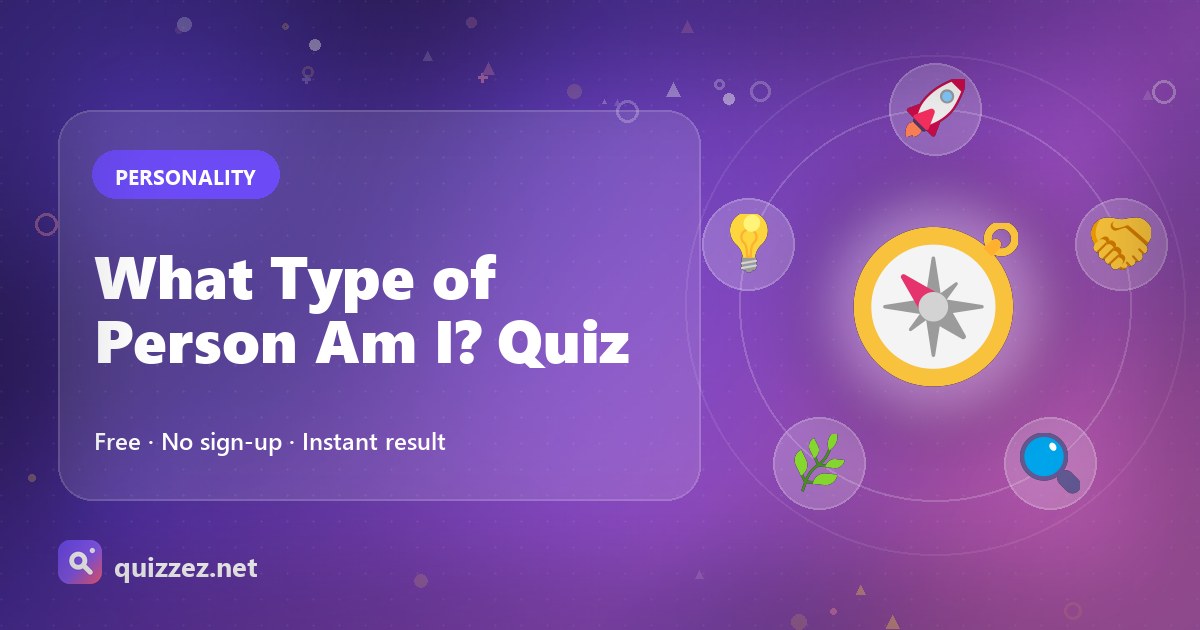 What Type of Person Am I? Quiz